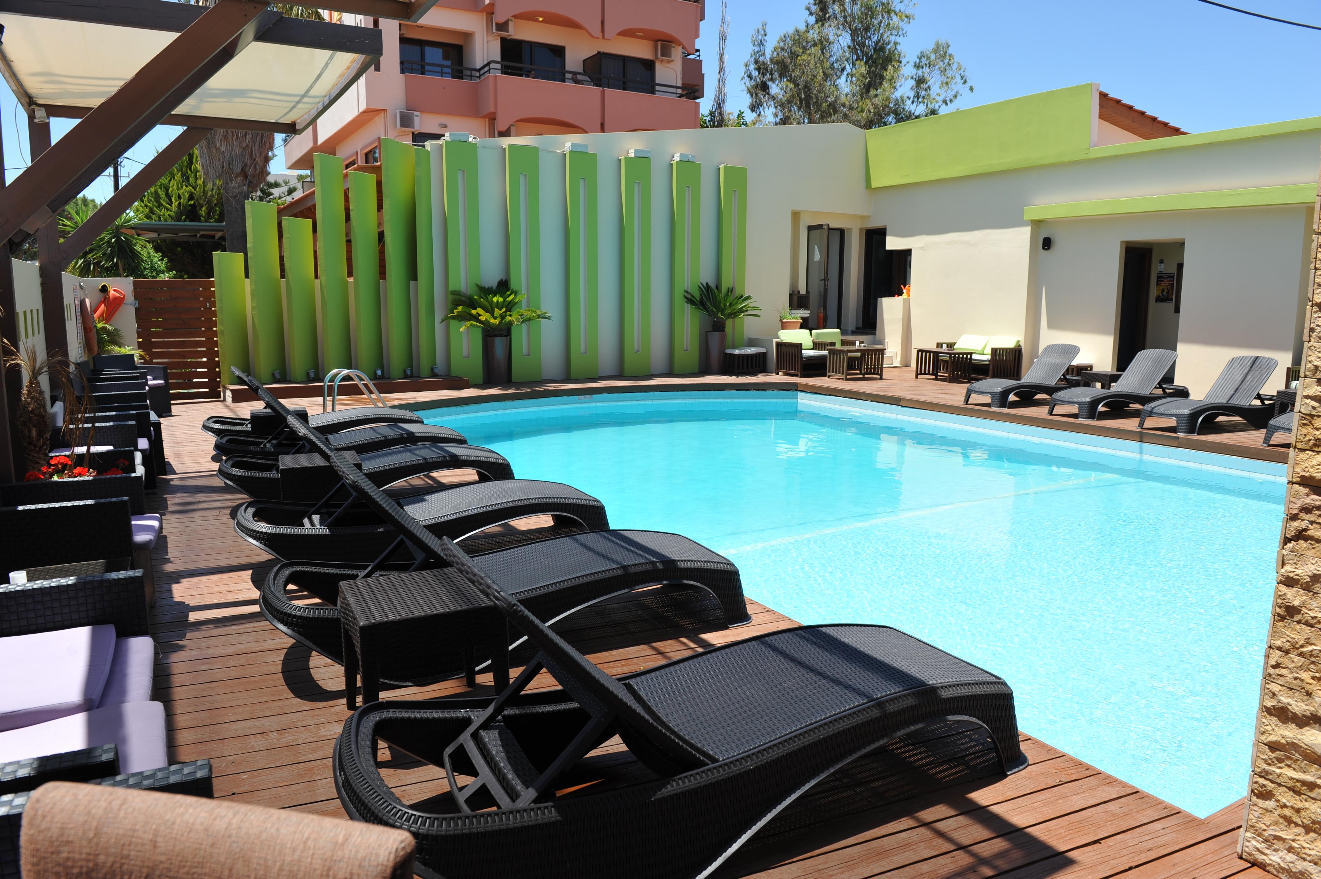 Heleni Beach Hotel 이알리소스 외부 사진