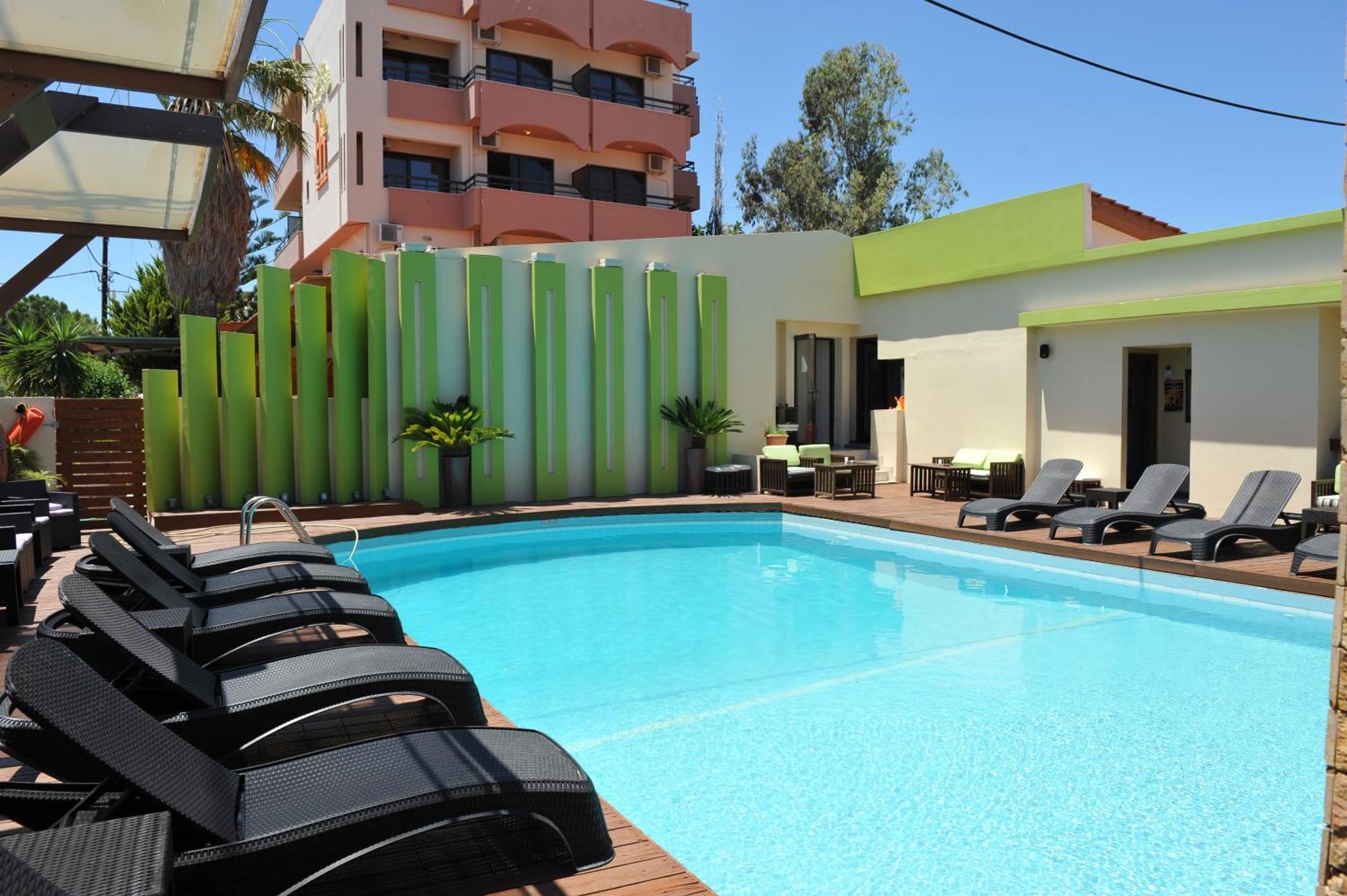 Heleni Beach Hotel 이알리소스 외부 사진
